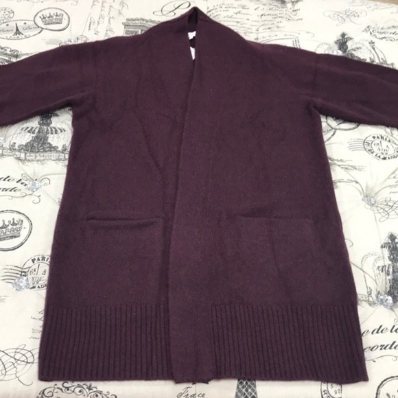 Vince Raglan Sleeve Cashmere Cardigan - Picture 5 of 9